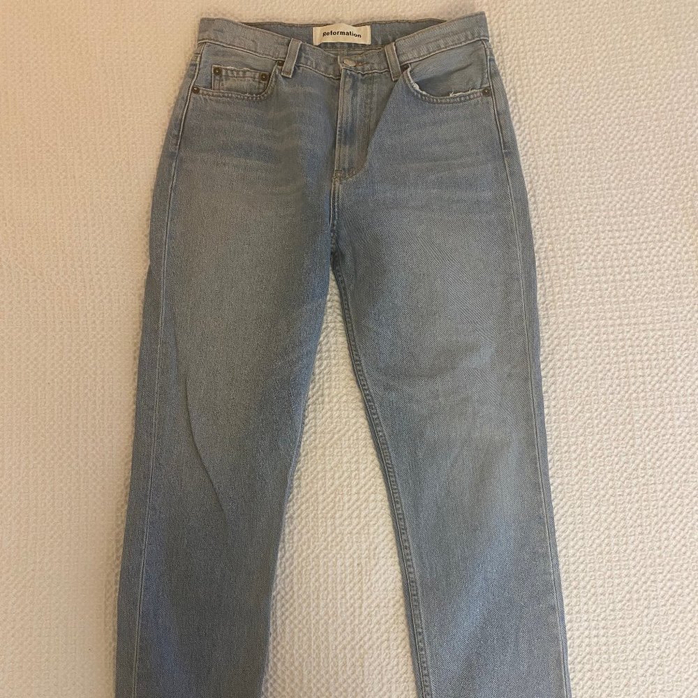 Reformation - Julia High Crop Jean i